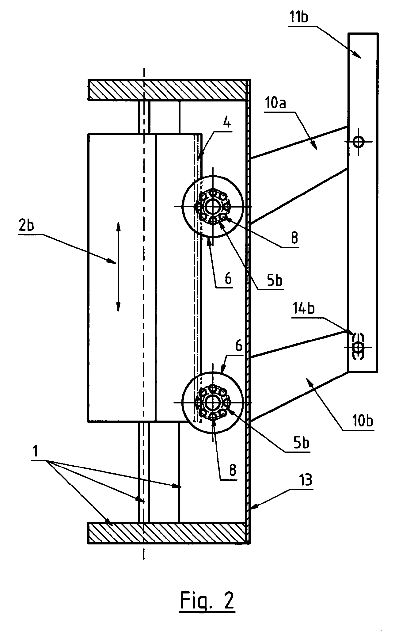 Gripper mechanism with two drive shafts per gripping finger