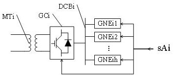 A distributed generation power supply system and control method for at traction network