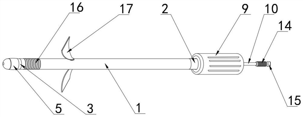 An easy-to-operate blocking device for vascular surgery