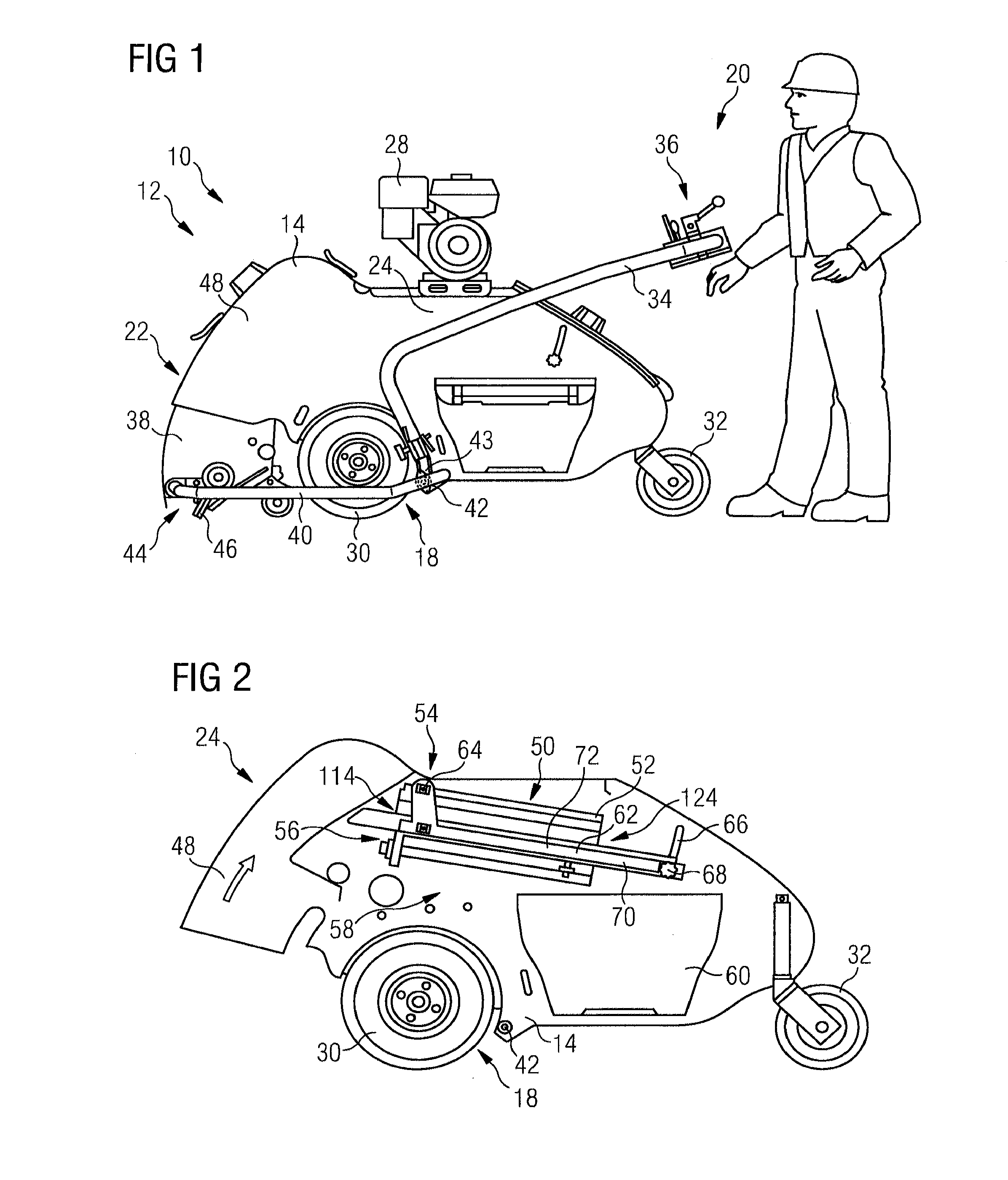 Soil plug processing mechanism