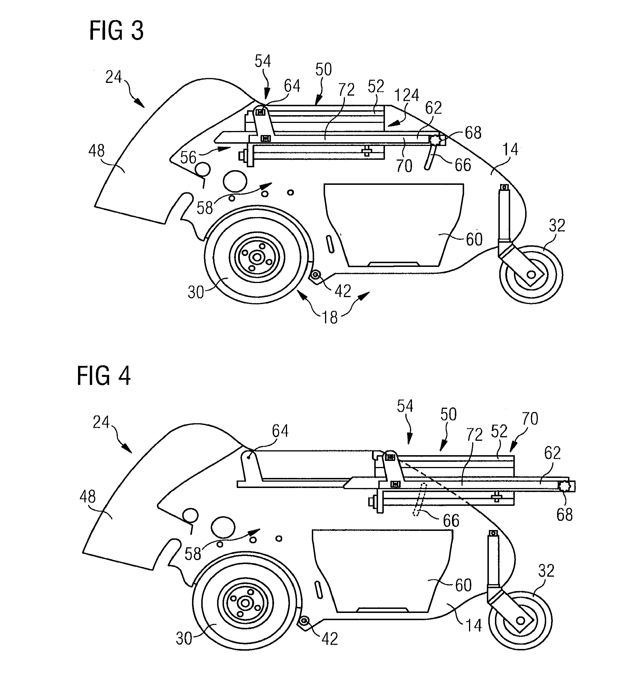 Soil plug processing mechanism