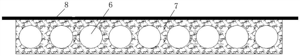 A construction method for dewatering system for silty soil with high moisture content