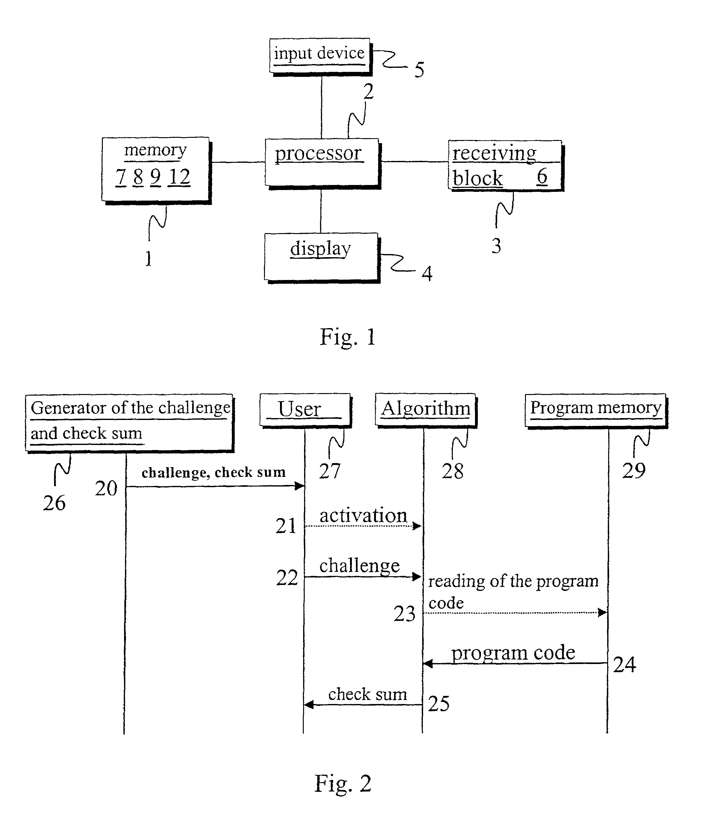 Method and device for authenticating locally-stored program code