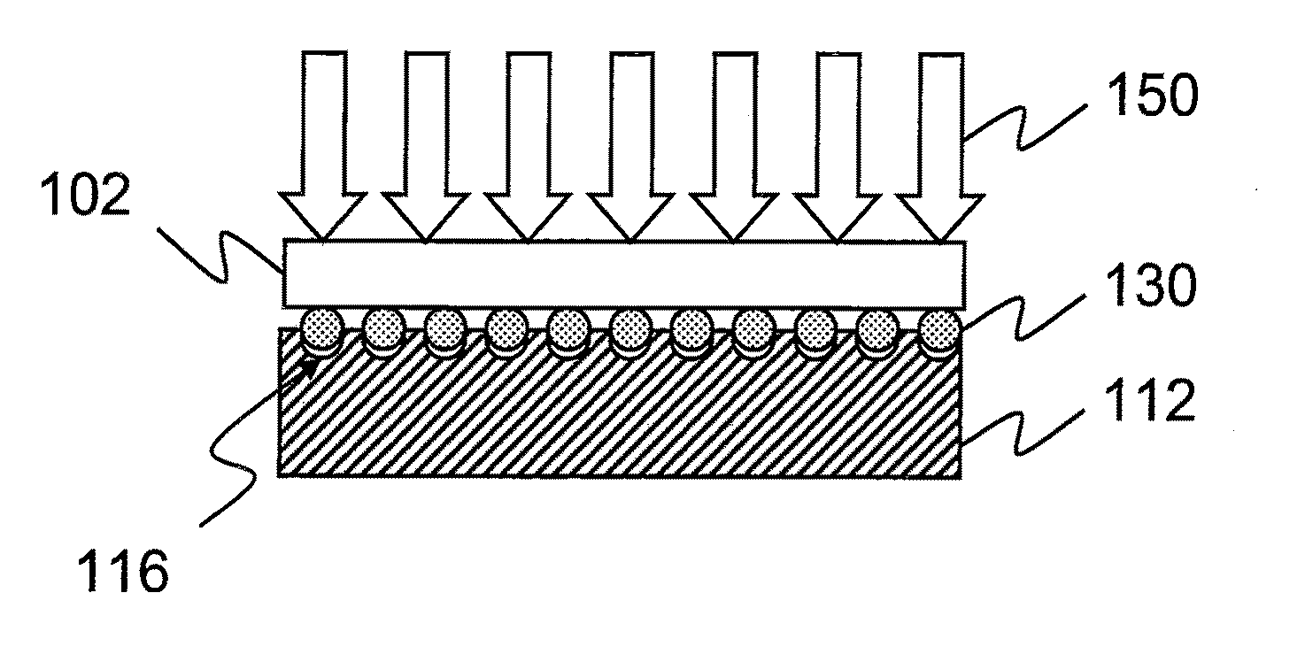 Method for manufacturing a substrate with surface structure by employing photothermal effect