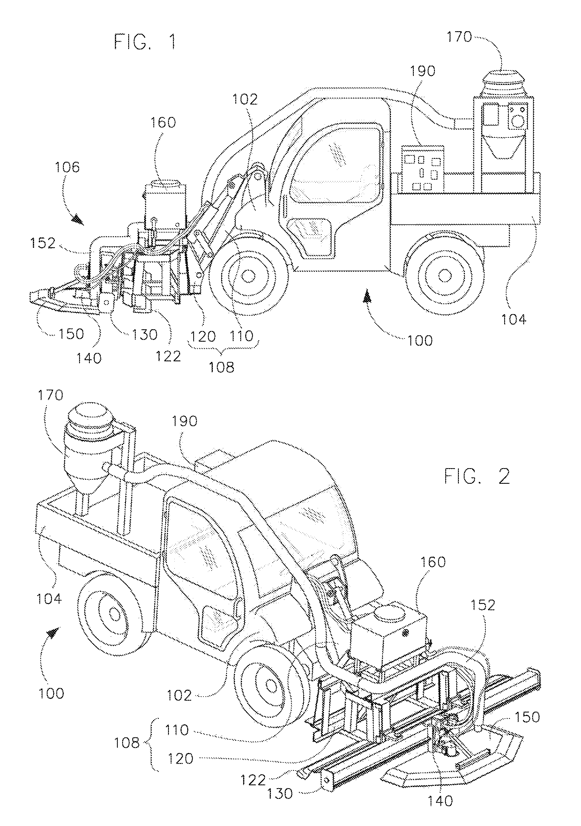 Systems, machines, devices and methods for efficiently removing sidewalk trip hazards