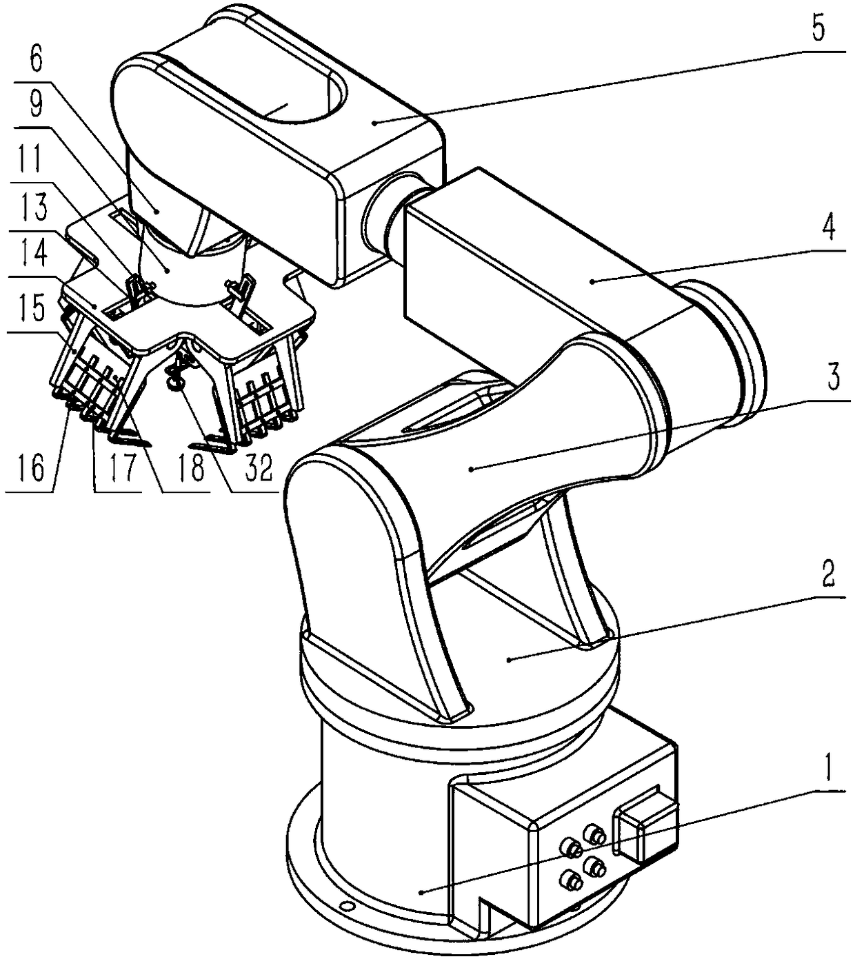 Synchronous control mechanical arm