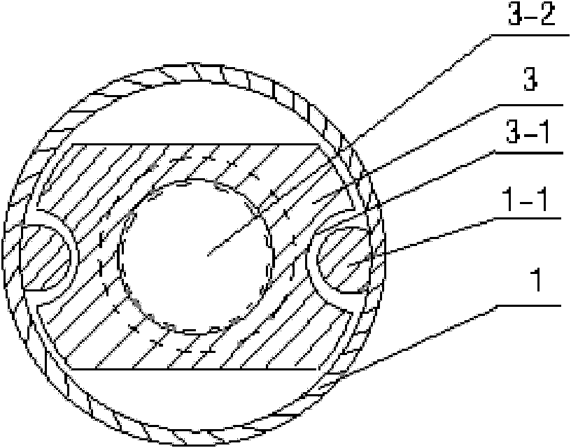 Adjustable valve for preventing autorotation of water meter