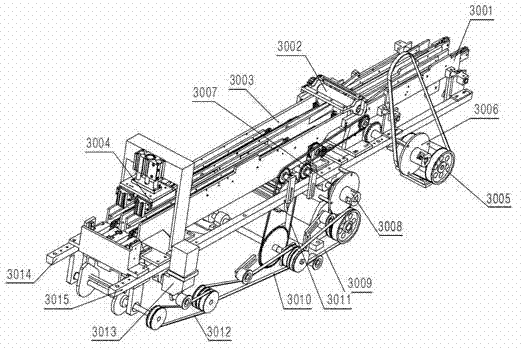 Encapsulating and matching machine of lead-acid storage battery plate