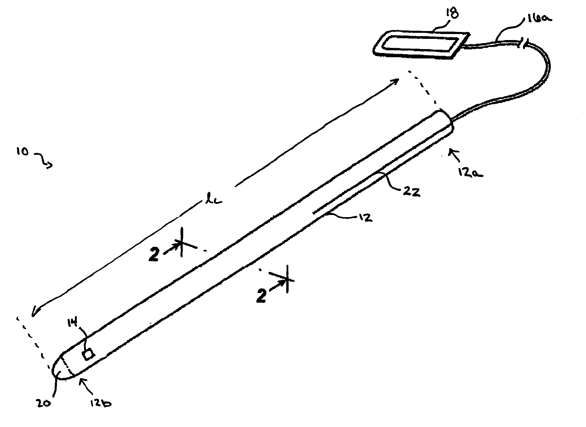 Trimmable sensing catheter