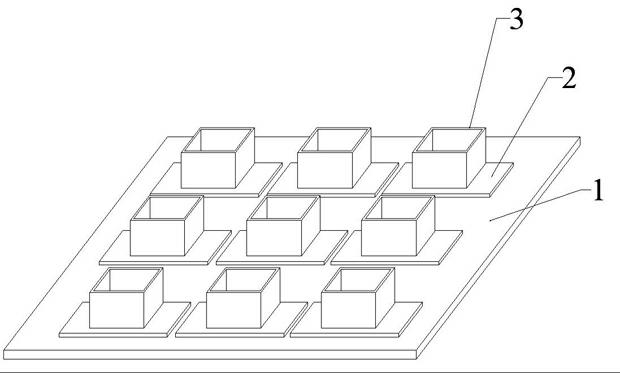 Method for improving yield of sintered square frame through hole type magnetic cores