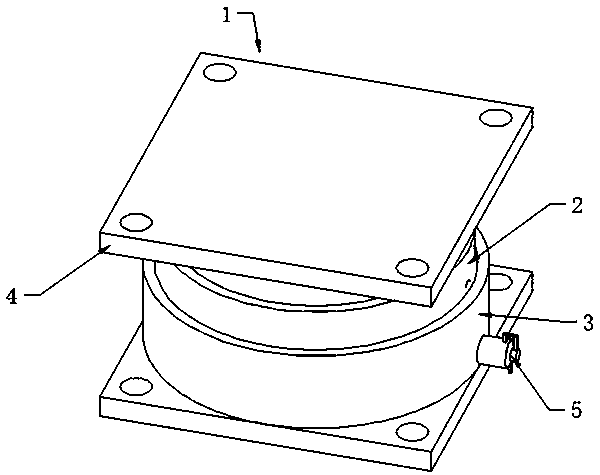 Mapping equipment, installing method and key structure for mapping equipment installation