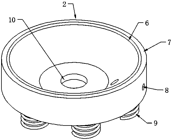 Mapping equipment, installing method and key structure for mapping equipment installation