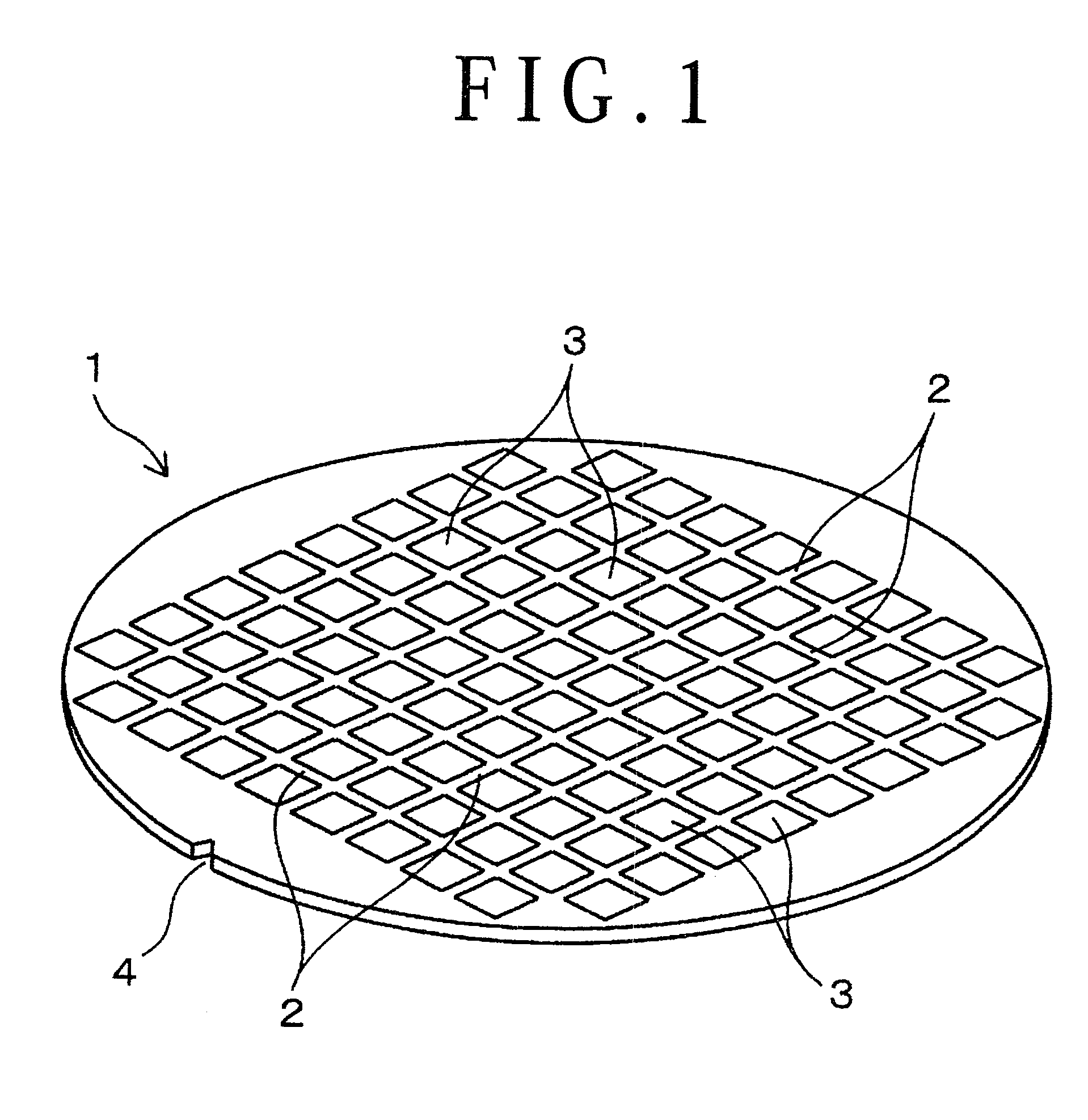 Laser beam machining method for wafer