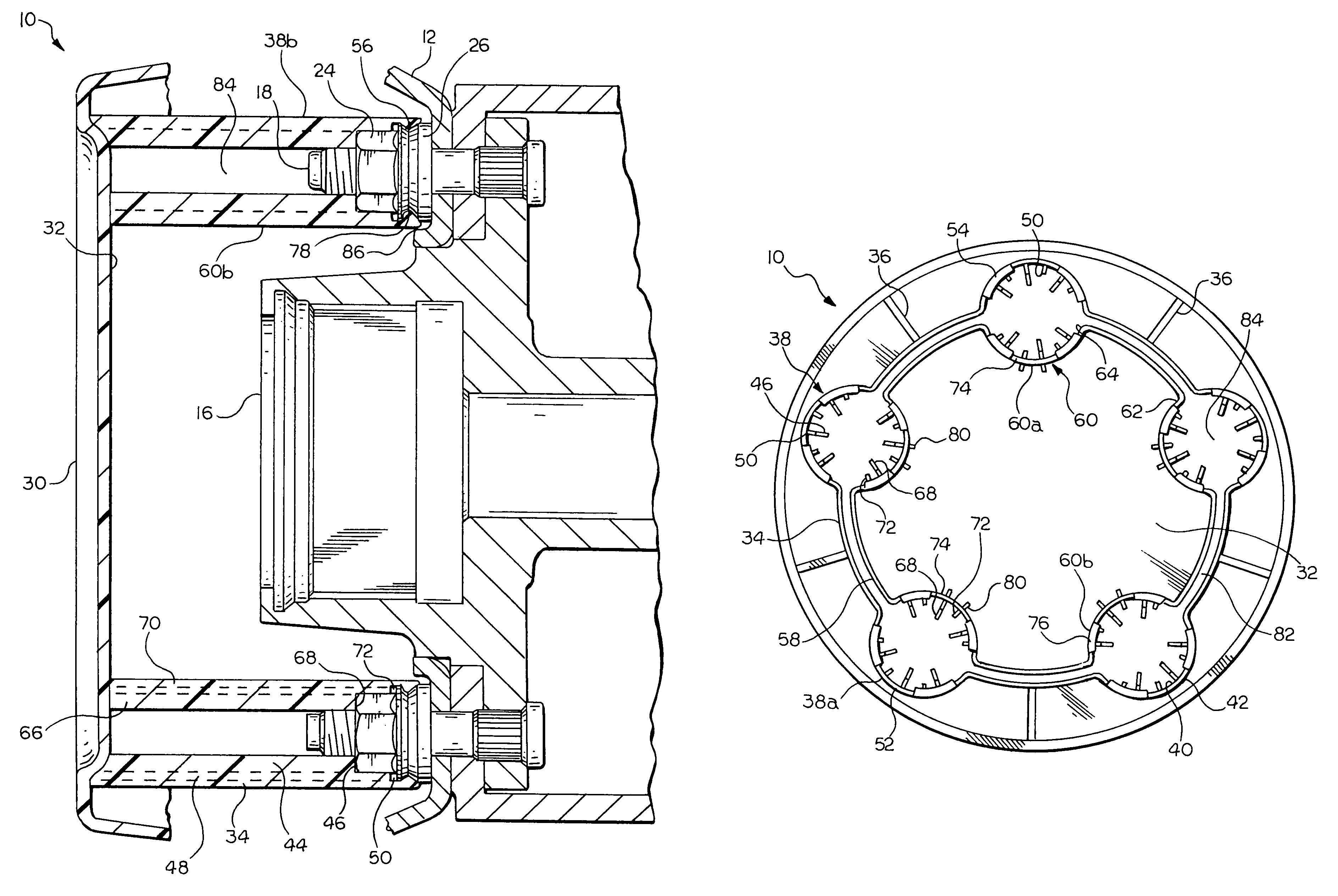 Wheel ornamentation assembly