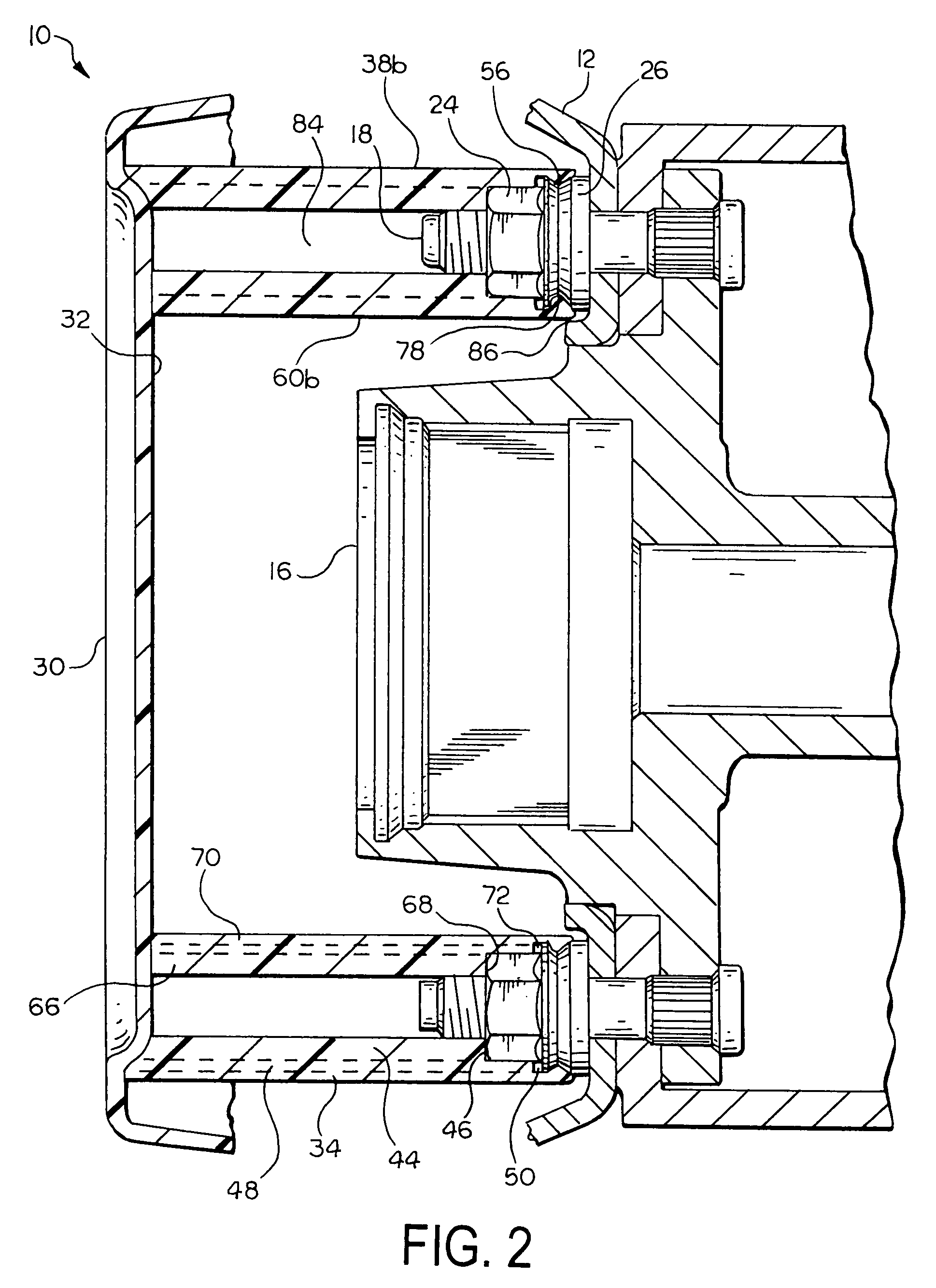 Wheel ornamentation assembly