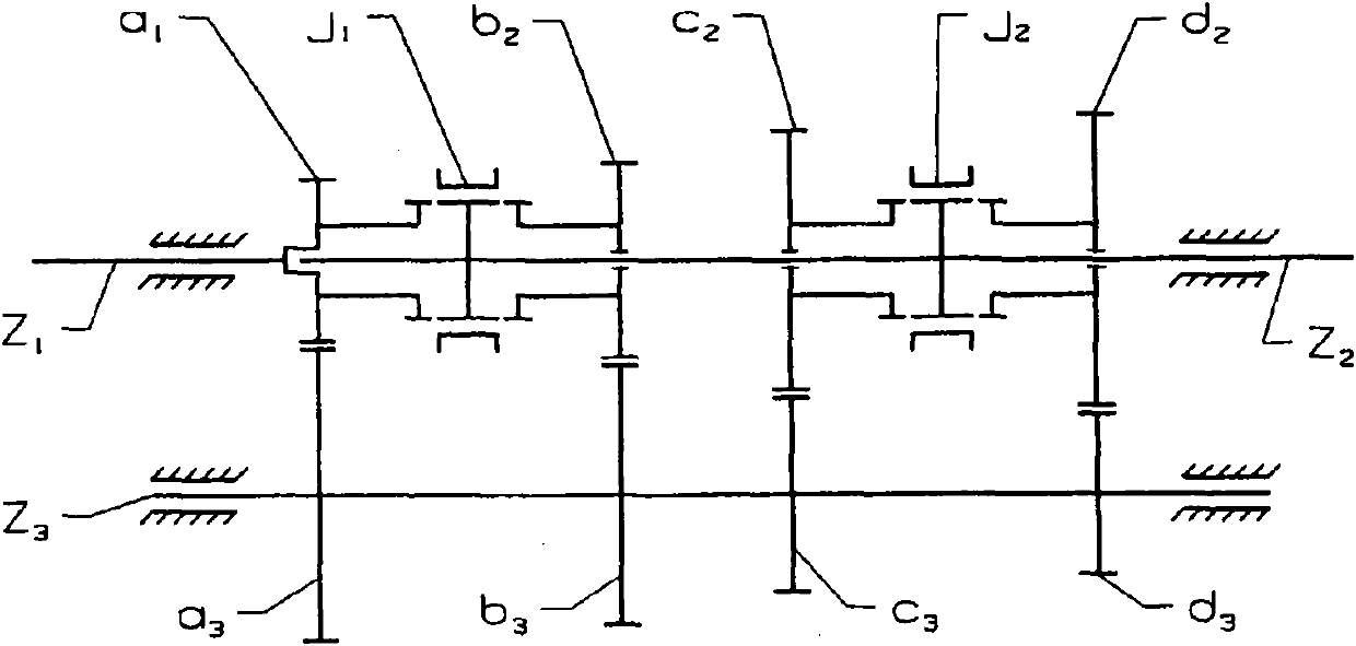 Planetary gear mechanism and mechanical speed changer comprising same