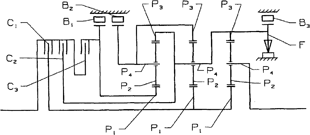 Planetary gear mechanism and mechanical speed changer comprising same