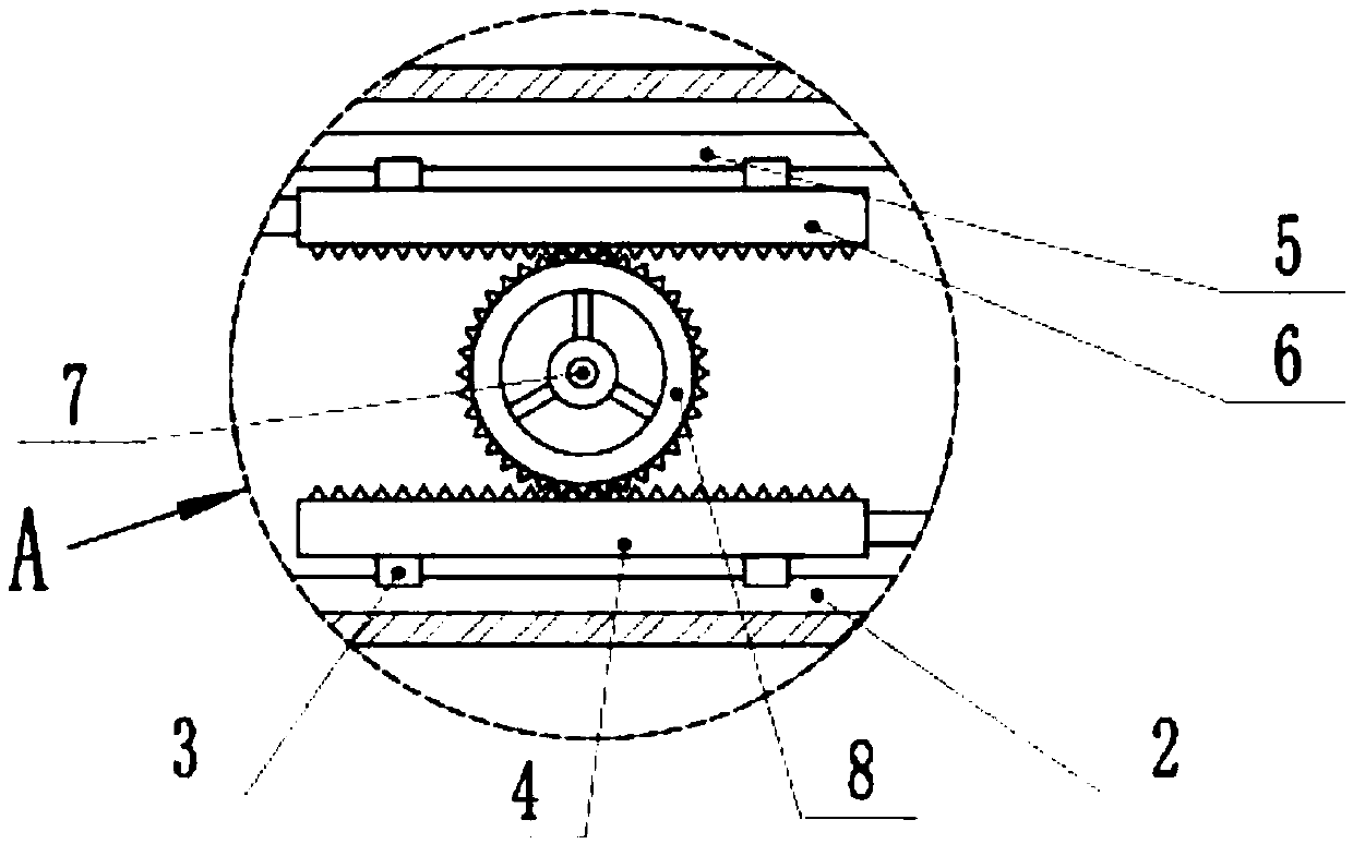 Surface rust removal device for rotary shaft of coil motor