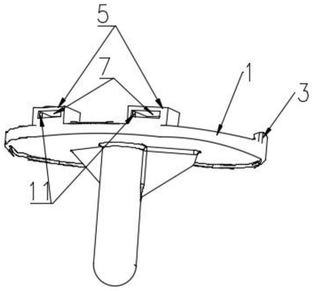 Novel knee joint prosthesis with locking mechanism