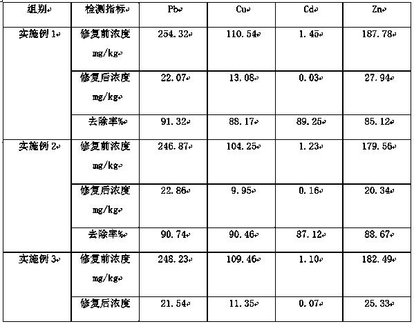 Chemical leaching-electric repairing method for heavy metal contaminated soil