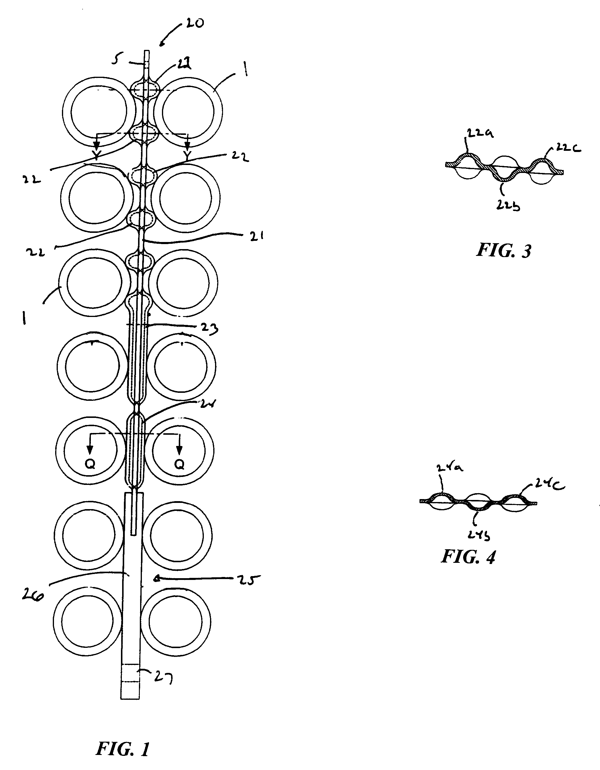 Anti-vibration tube support for tube bundles having U-shaped bends