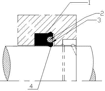 Combined seal ring for MBA shaft