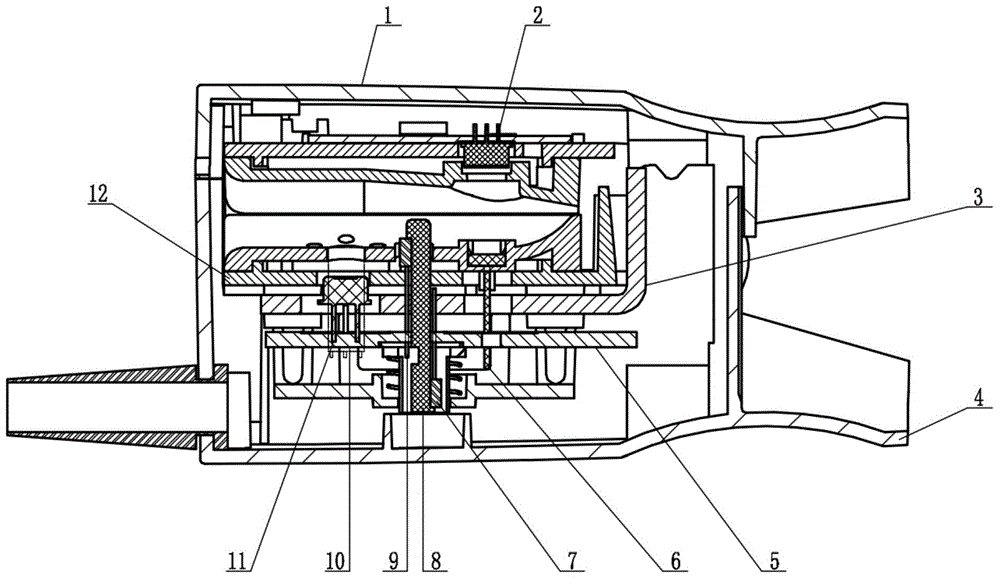 Multi-parameter physiological indication detection device and detection method thereof