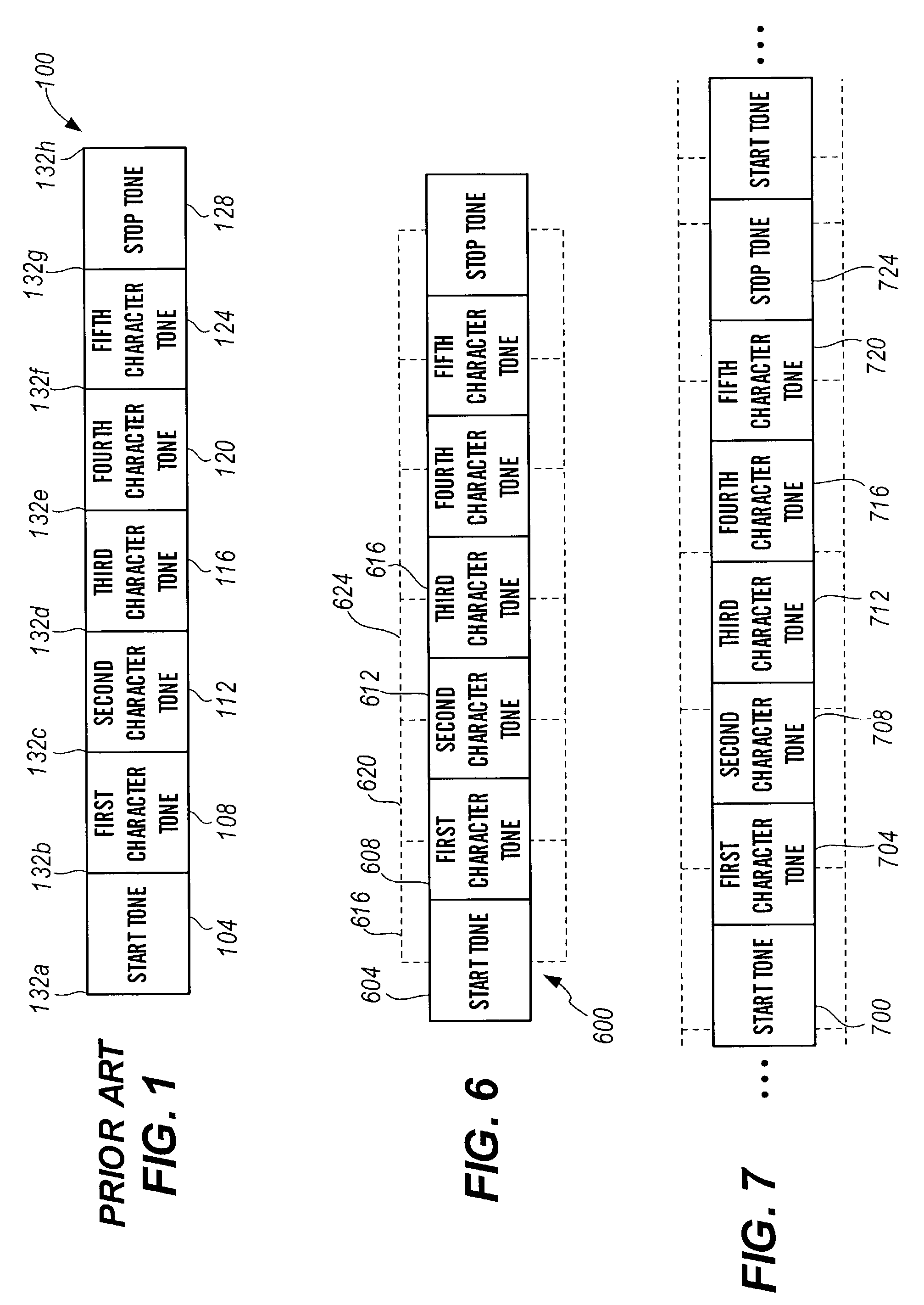 Methods for reconstructing missing packets in TTY over voice over IP transmission