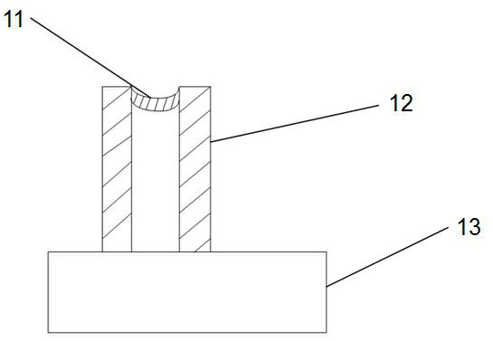 Semi-closed double-jet-airflow arc extinguishing insulator