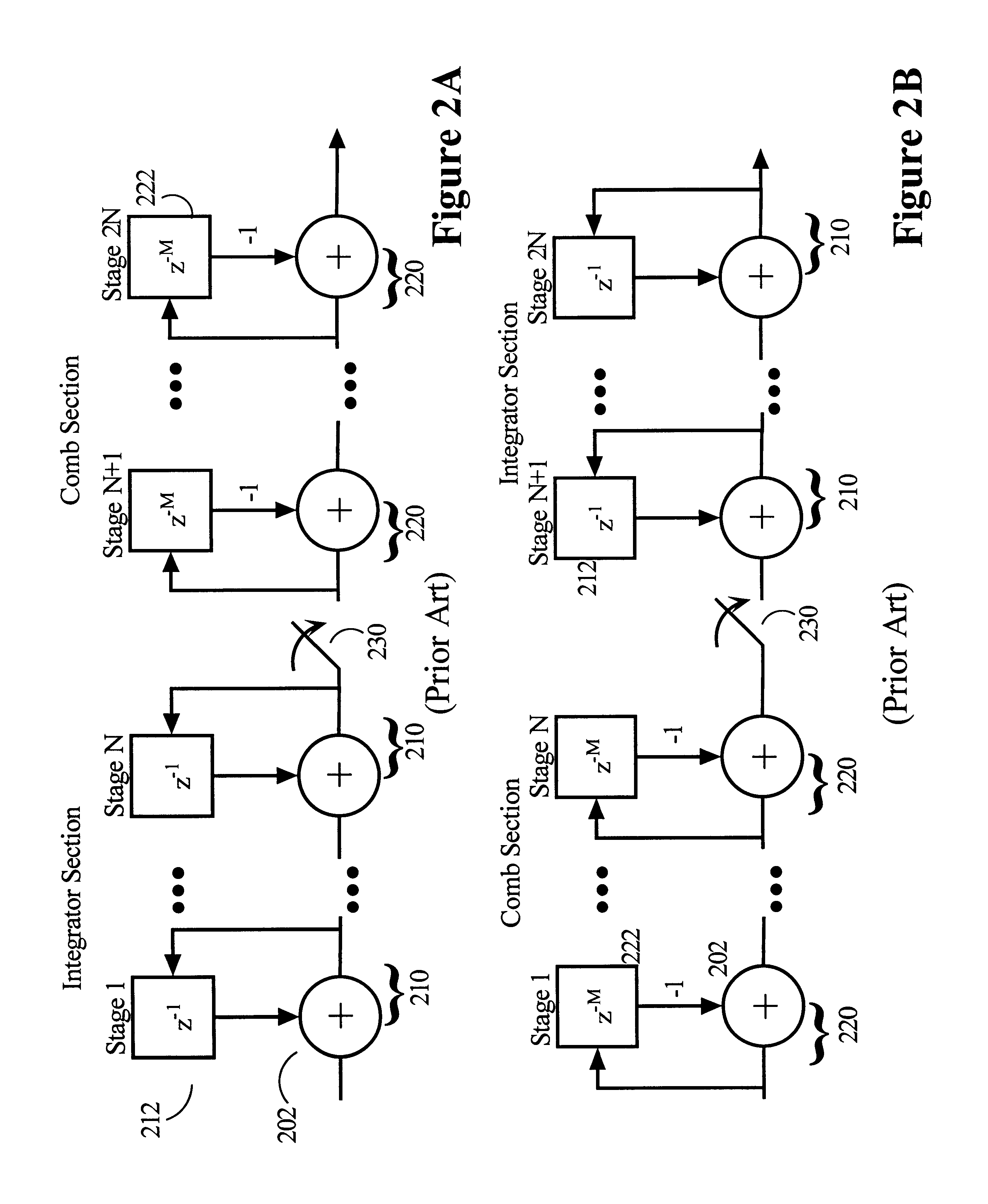 Techniques for spreading zeros in a digital filter with minimal use of registers