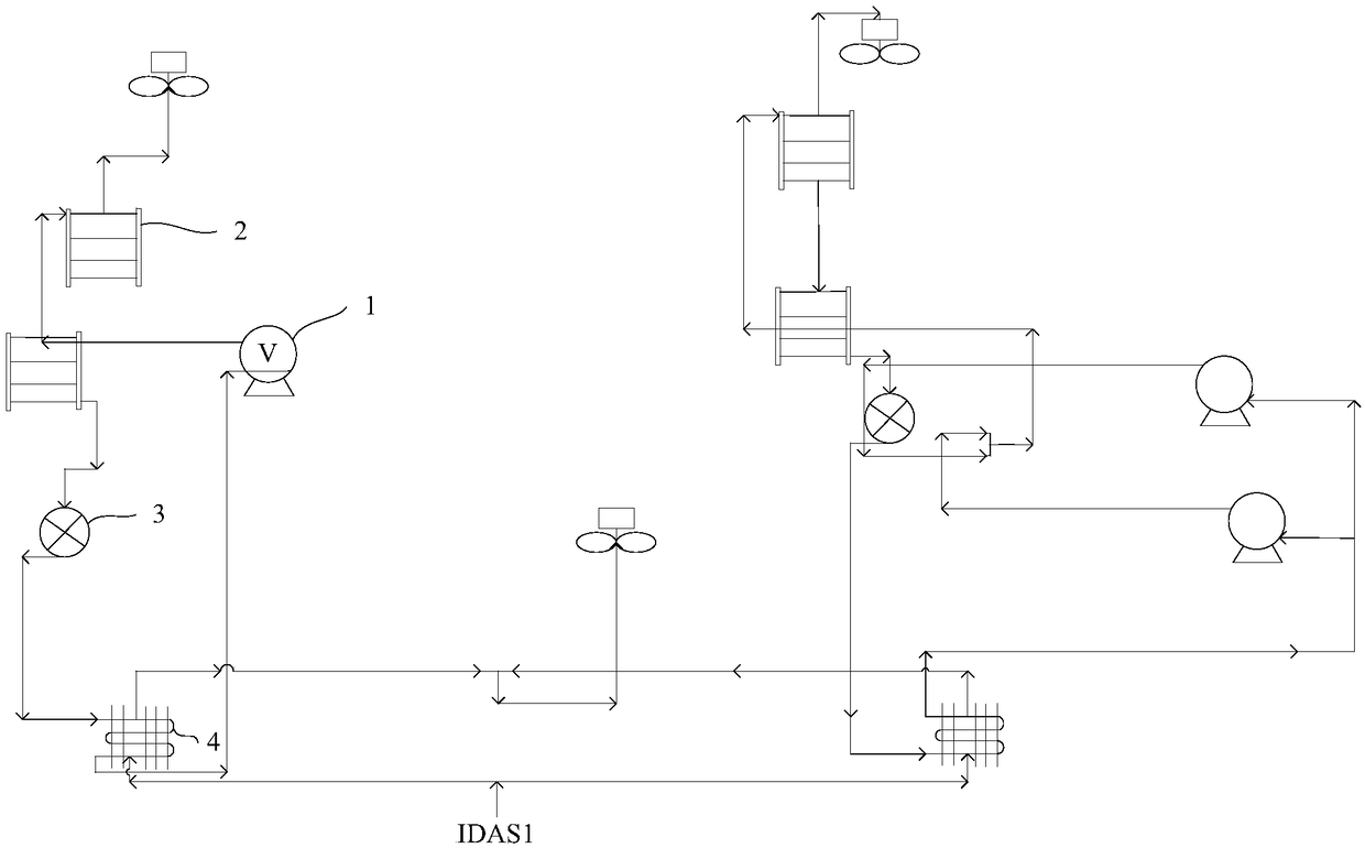 Method for simulating charge volume of air conditioning system