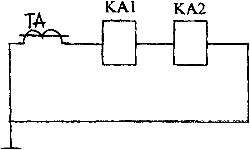 Automatic switching device for economic operation of power transformer