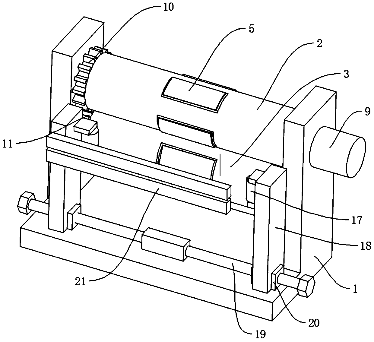 Rapid sheet cutting device