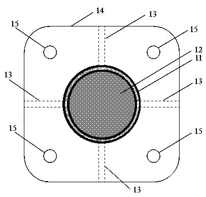 Composite steel U-shaped anti-seismic steel frame and construction method thereof