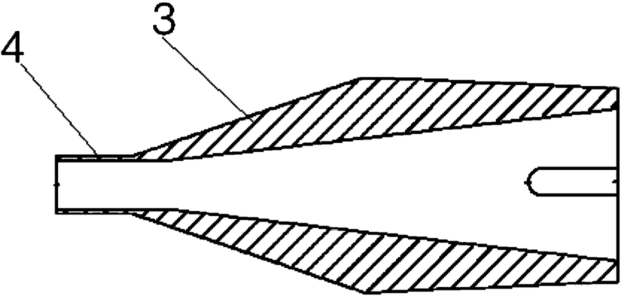 Two-layer co-extrusion die for optical cable sheath