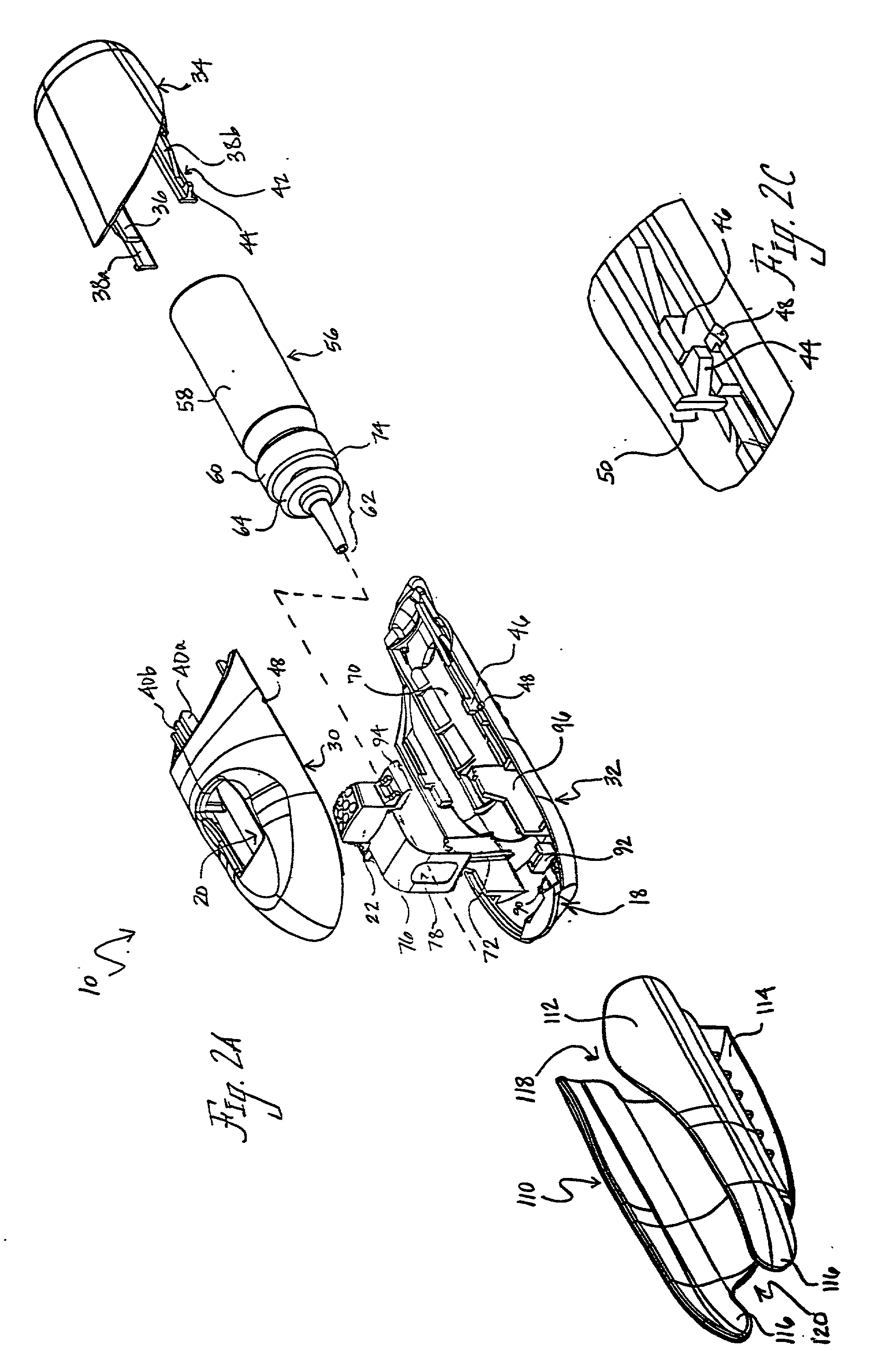 Chemical irritant dispenser