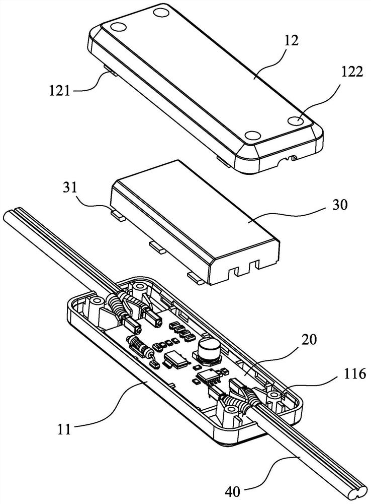 On-line switch convenient for quick assembling