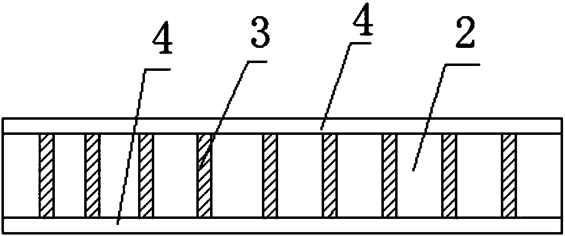 Water storage mechanism for wet grass planting ditch system