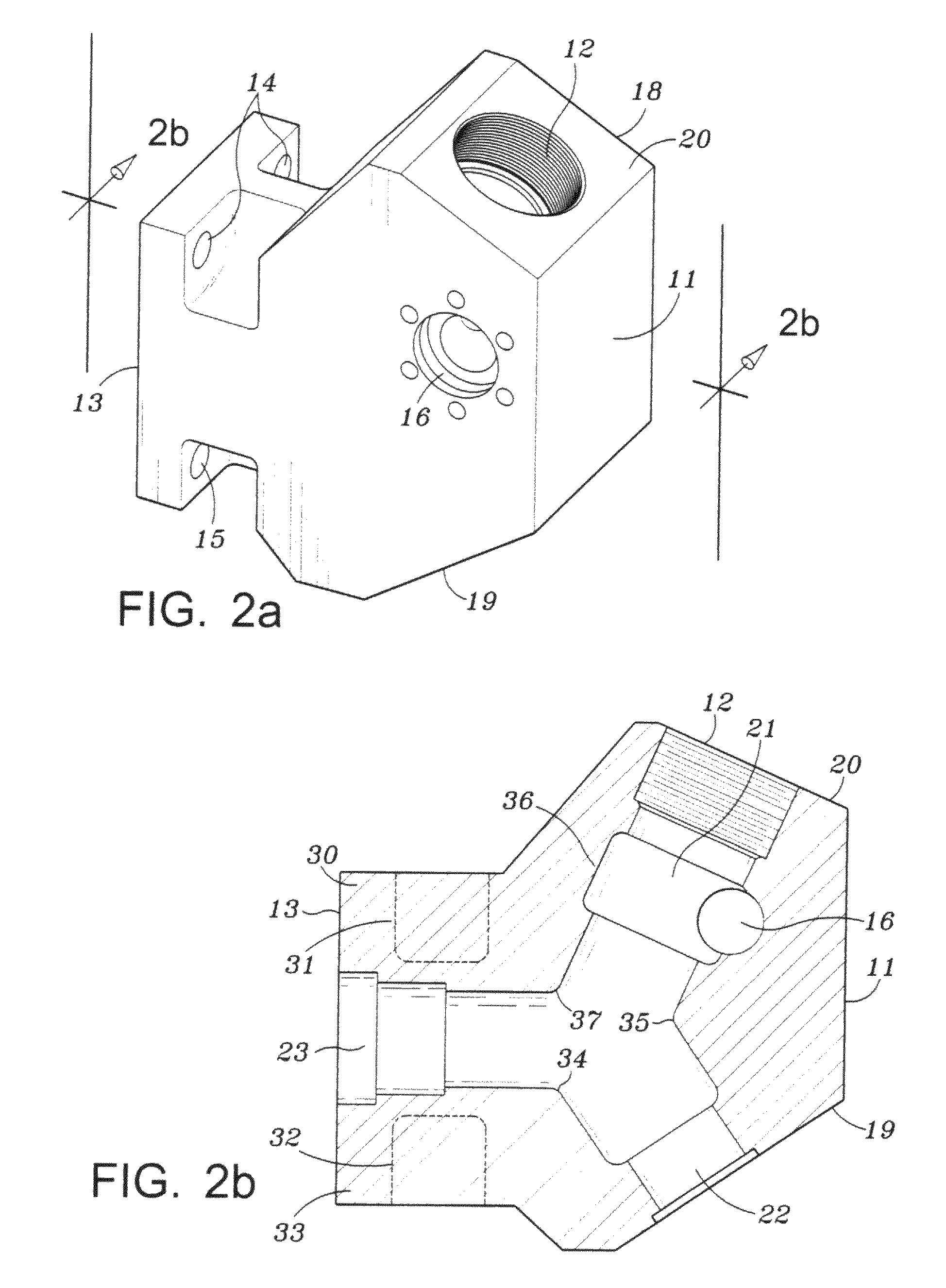 Pump with a Sculptured Fluid End Housing