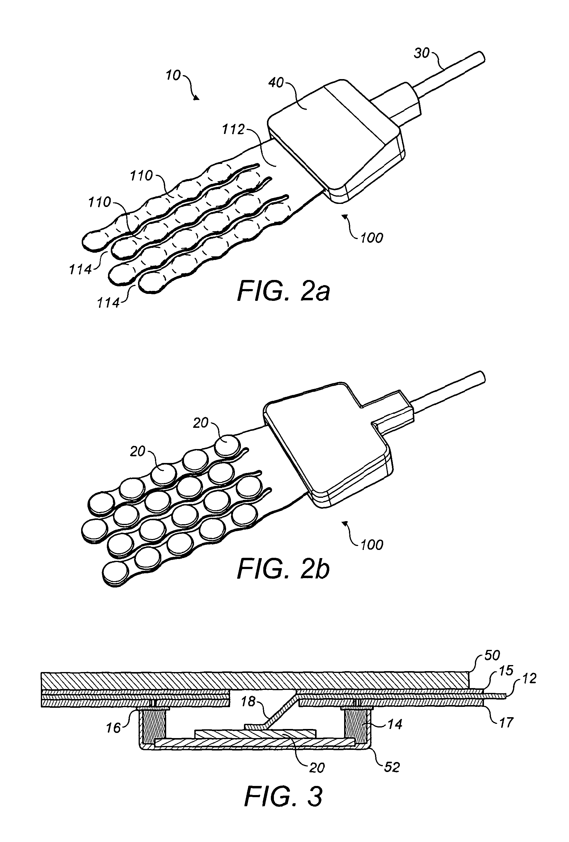 Flexi-PCB mounting of ultrasonic transducers for enhanced dermal and transdermal applications