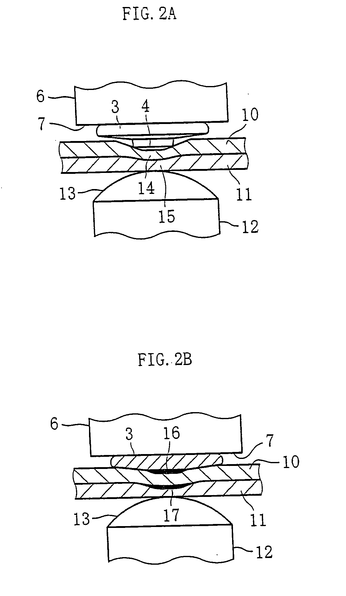 Method of welding shaft-like part on plurally piled steel plates