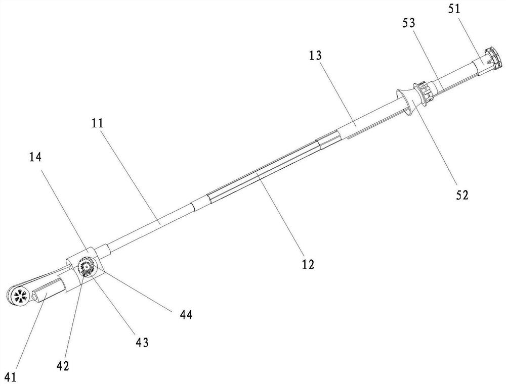 Automatic opening and closing structure for retractable umbrella and automatic retractable umbrella