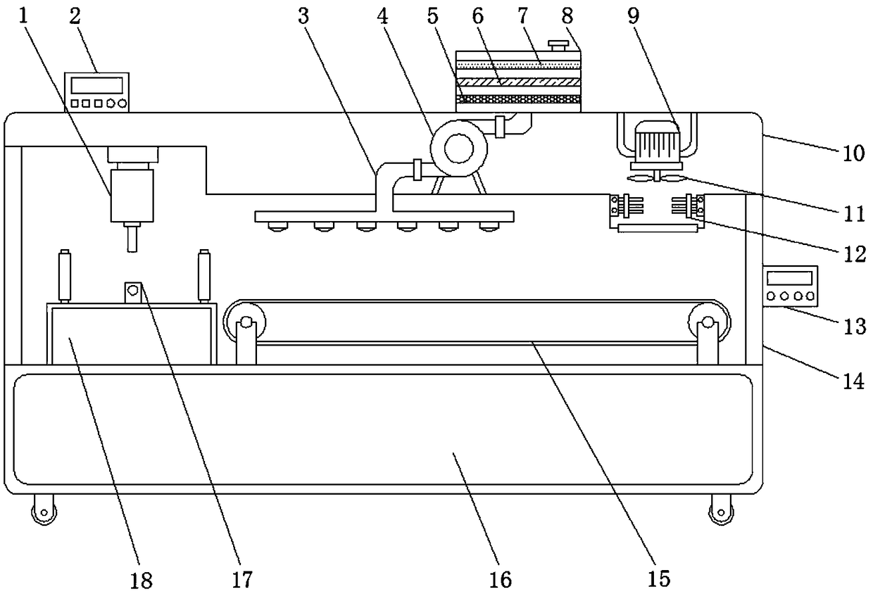 Robot for industrial production line