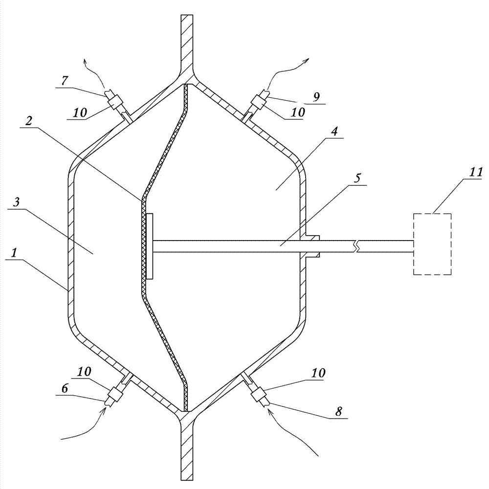 Pressure storage balance type clutch controller driving method