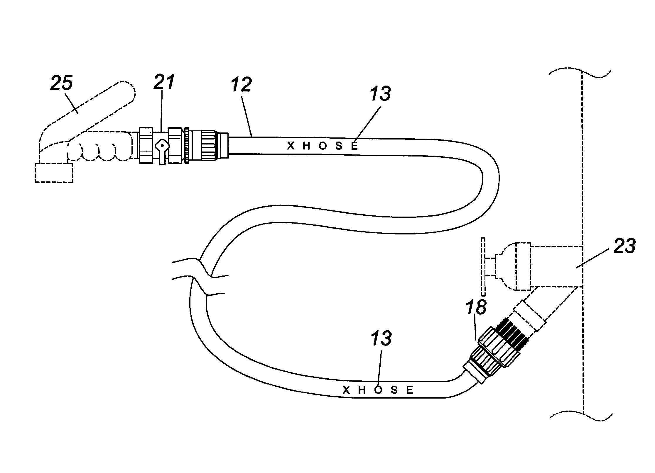 Expandable garden hose