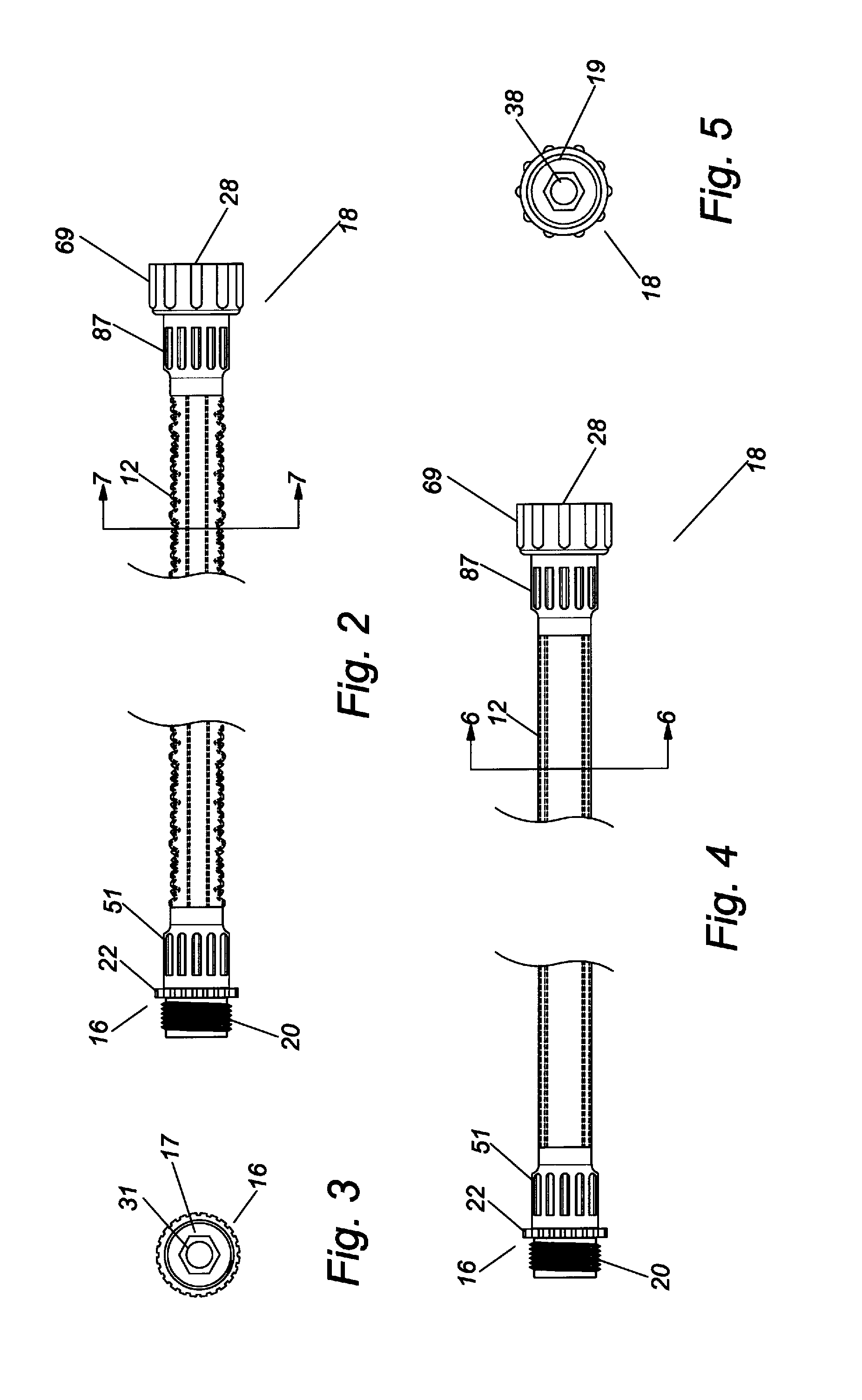 Expandable garden hose