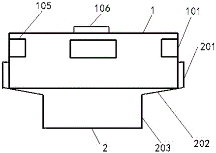 A water vapor condensation recovery device