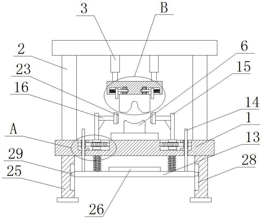 Terminal crimping device for automobile wire harness