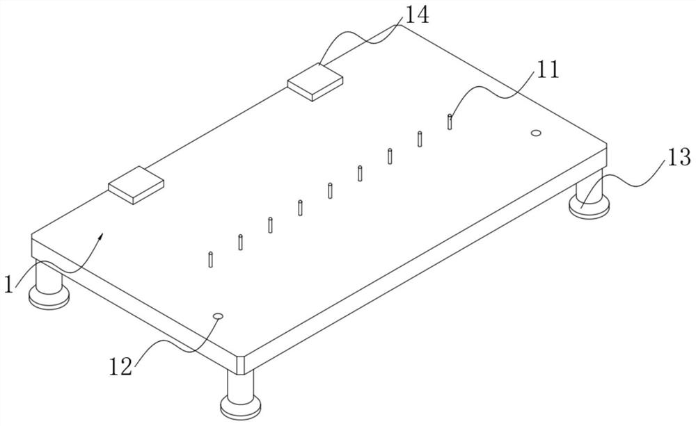 Financial voucher punching equipment with positioning function