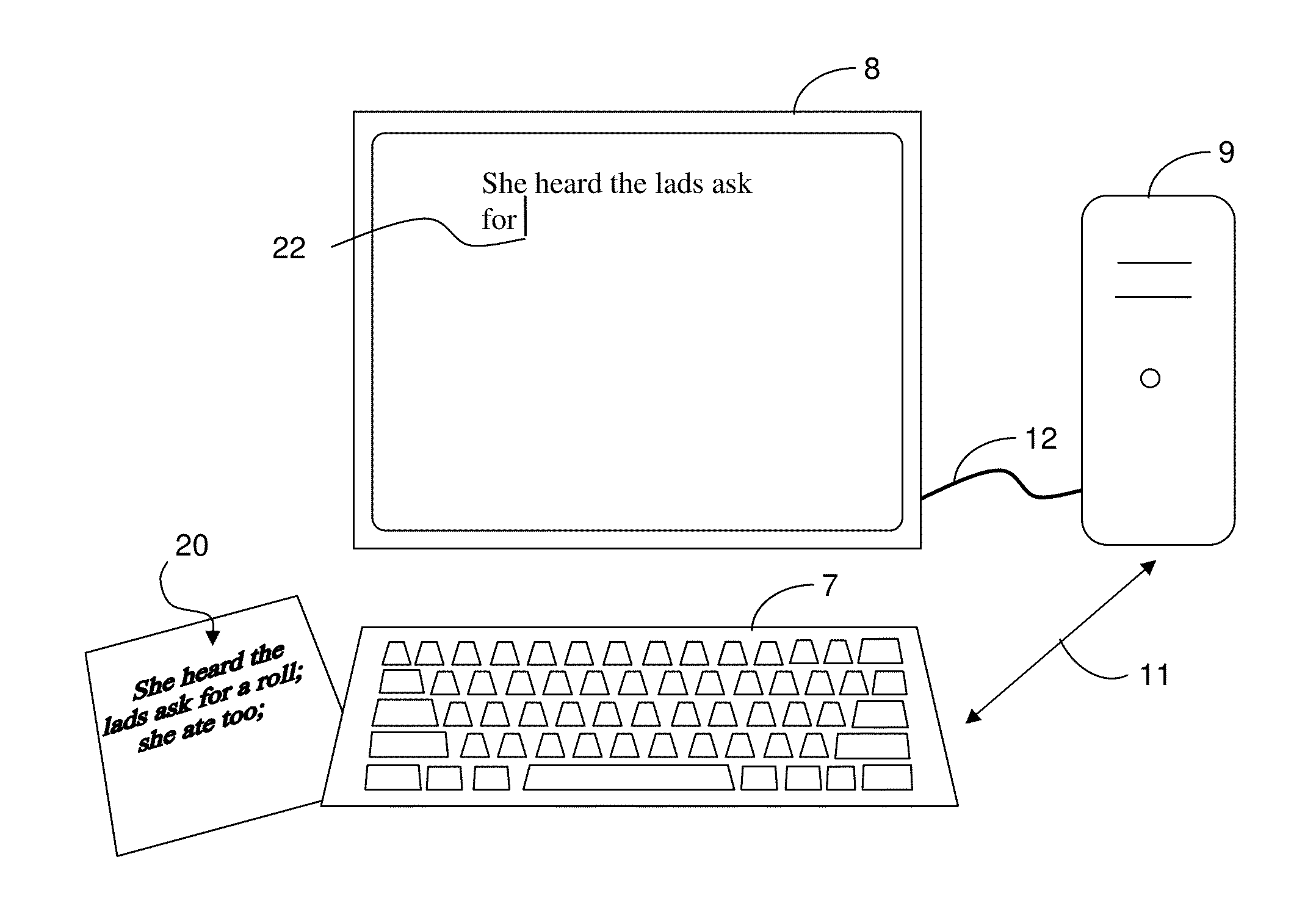 Method of Keyboard Training Using Keystroke Time-Out Period